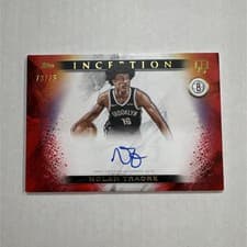 2025-26 Topps Midnight Midnight Sun Signatures Rookies Nolan Traore #MSR-NT card