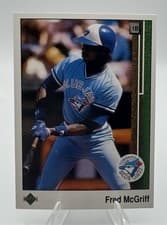 Fred McGriff 1989 Upper Deck card