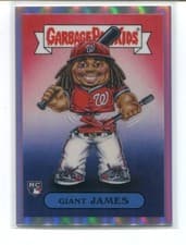 2025 Bowman Chrome GPK James Wood #BGP-49 card