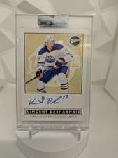 2024-25 Upper Deck Clear Cut Vintage Autos Vincent Desharnais #VA-VD card