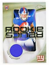 2025 Topps Chrome Rookie Relics Cam Skattebo #RR-CS card