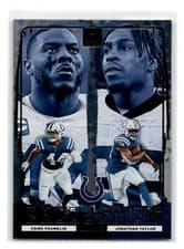 Zaire Franklin / Jonathan Taylor 2024 Donruss Production Line card