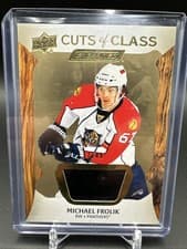 Michael Frolik 2024-25 Upper Deck Engrained Icons Cuts of Class Relics card