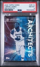 2025-26 Topps 3 Architects LeBron James #AR-12