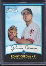 Ronny Corona 2001 Bowman Chrome card