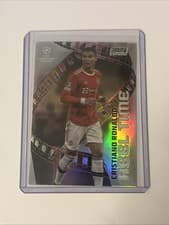 Cristiano Ronaldo 2021 Stadium Club Chrome UEFA Champions League Reel Time card