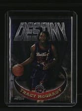 Tracy McGrady 1997 Topps Chrome Destiny card