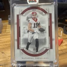 Brock Bowers 2024 Panini National Treasures Collegiate card