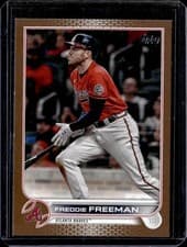 Freddie Freeman 2022 Topps card