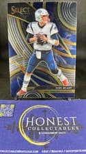 Tom Brady 2019 Panini Select Sensations card
