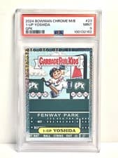 2024 Bowman Chrome Garbage Pail Kids 1-Up Yoshida #BGP-23 card