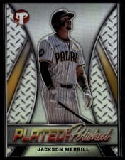 2025 Topps Pristine Plated and Polished Jackson Merrill #PP-19 card