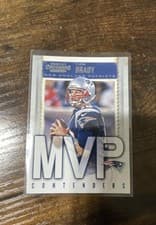 2013 Panini Contenders MVP Contenders Tom Brady #3 card