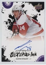 2025-26 Upper Deck Detroit Red Wings Centennial Octopus Ink Gustav Nyquist #OI-GN card
