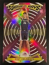 Chet Holmgren 2022 Panini Chronicles Draft Picks Gamma Rays card