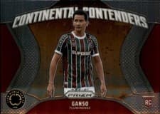 2025 Panini Prizm FIFA Club World Cup Continental Contenders Ganso #17 card