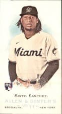 2021 Topps Allen & Ginter Mini Rookie Design Variations Sixto Sanchez #MRD-3