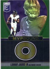 2025 Donruss Elite MVPBound Lamar Jackson #12 card