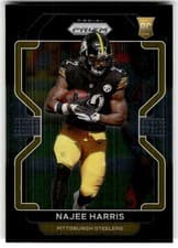 Najee Harris 2021 Panini Chronicles Prizm Black card
