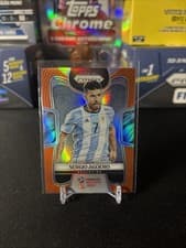 Sergio Aguero 2018 Panini Prizm World Cup card
