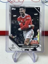 Cristiano Ronaldo 2022 Topps UEFA Champions League International Trading Card Day card