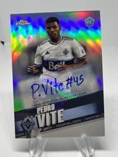 Pedro Vite 2022 Topps Chrome MLS card
