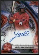 Yoeilin Cespedes 2024 Bowman's Best Best of 2024 Autographs card