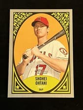 Shohei Ohtani 2019 Topps Heritage New Age Performers card