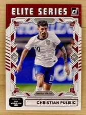 Christian Pulisic 2025 Panini Donruss Road to FIFA Elite Series card