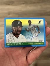 2025 Topps Chrome Platinum Autographs Hanley Ramírez #CPA-HR