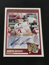 2025 Score Rookies Kurtis Rourke #82 card