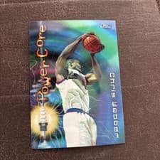 Chris Webber 1997 Topps Chrome Season's Best card