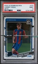 Lamine Yamal 2023 Panini Donruss card