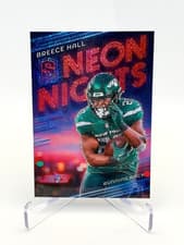 Breece Hall 2024 Panini Spectra Neon Nights card