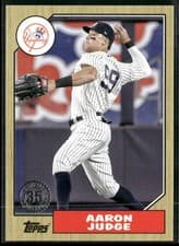 Aaron Judge 2022 Topps Update 1987 card