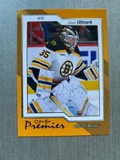 Linus Ullmark 2023 O-Pee-Chee Premier card