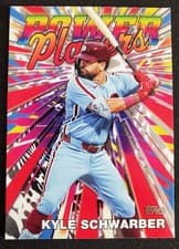 2025 Topps Power Players Kyle Schwarber #PP-5 card