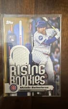 Moisés Ballesteros 2025 Topps Update Rising Rookies Relics card