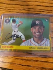 2025 Topps Chrome Platinum Autographs Cam Smith #CPA-CS card