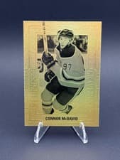 Connor McDavid 2018 Upper Deck Tim Hortons Gold Etchings card