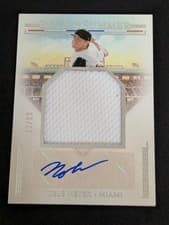 2024 Panini Boys of Summer Jumbo Prospect Material Signatures Noble Meyer #JMS-NM card