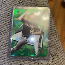 Mike Clevinger 2020 Topps Finest card