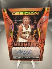 2024-25 Panini Obsidian Magmatic Signatures Metta World Peace #MS-MWP