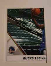 Bucks - Warriors 2021-22 Panini NBA Sticker & Card Collection Base Set card