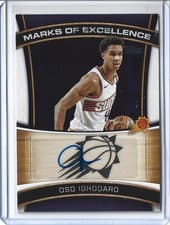 2025-26 Topps Marks of Excellence Oso Ighodaro #ME-OI card