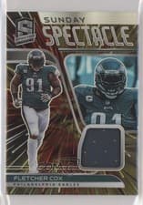 Fletcher Cox 2021 Panini Spectra Sunday Spectacle card