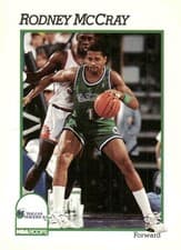 Rodney McCray 1991-92 Hoops Base Set card