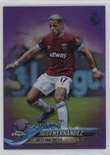 Javier Hernandez 2018 Topps Chrome Premier League card