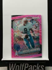 Archie Manning 2025 Panini Prizm card