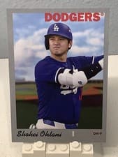 Shohei Ohtani 2025 Topps Heritage 25th Anniversary card